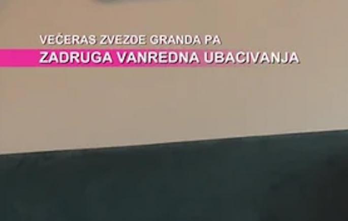 VEČERAS PONOVO VANREDNO UBACIVANJE U ZADRUGU: Zvezdanu će se SLOŠITI KAD VIDI KO ULAZI (FOTO)