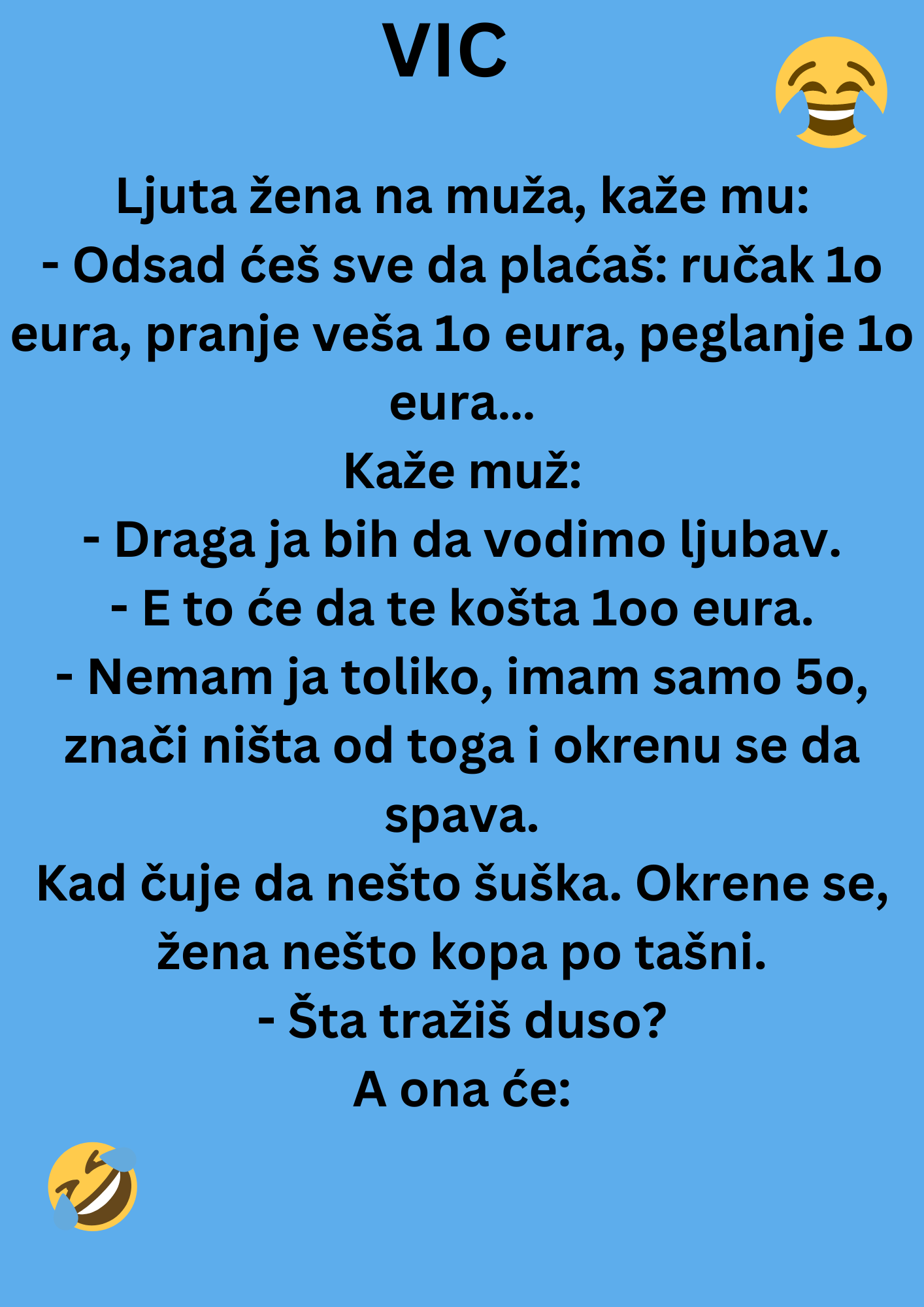 VIC DANA: Ljuta žena na muža