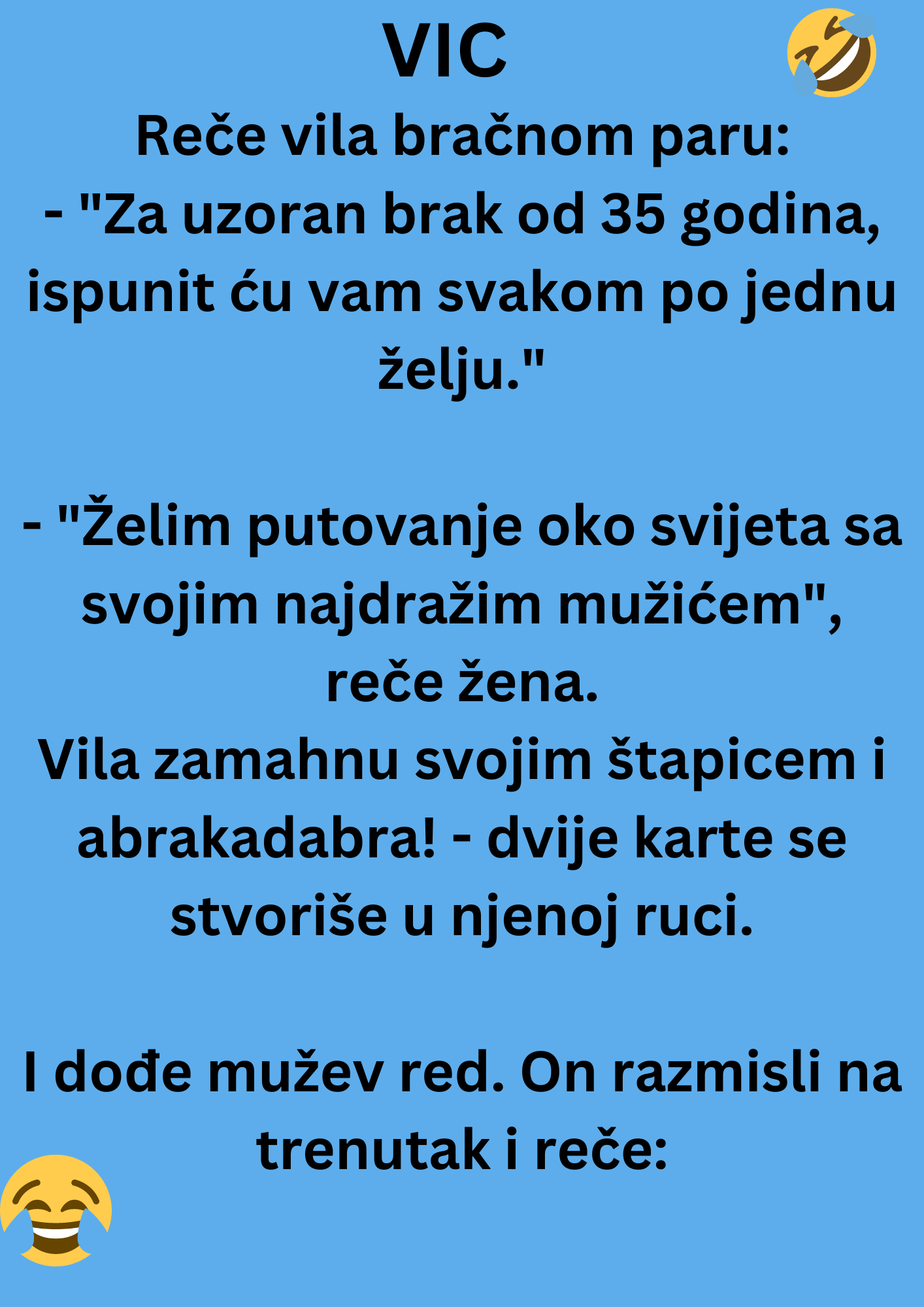 VIC DANA: Reče vila bračnom paru