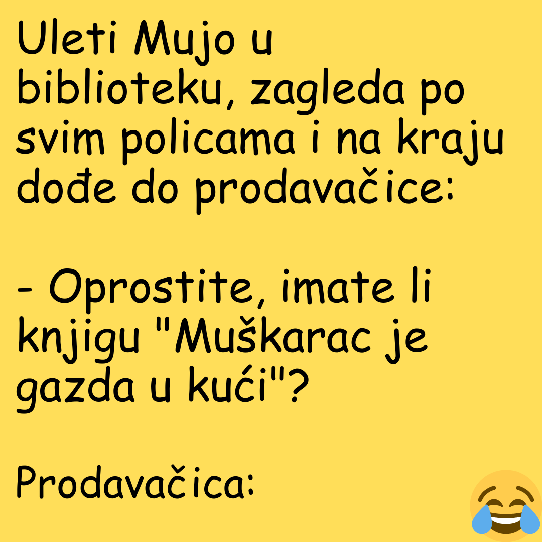 VIC DANA: Mujo u biblioteci