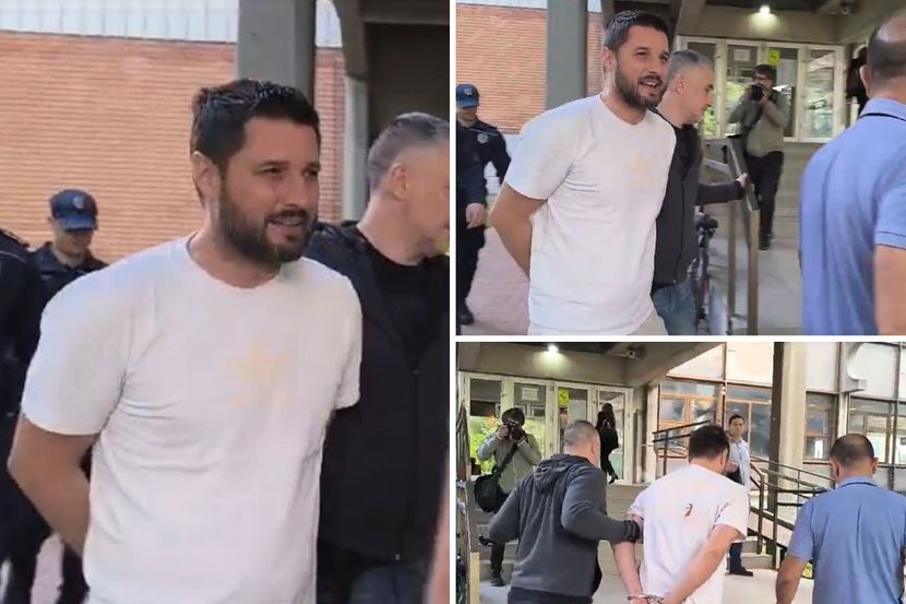 Iscjepan, prljav… Pogledajte kako izgleda Marko Miljković 40 sati nakon hapšenja