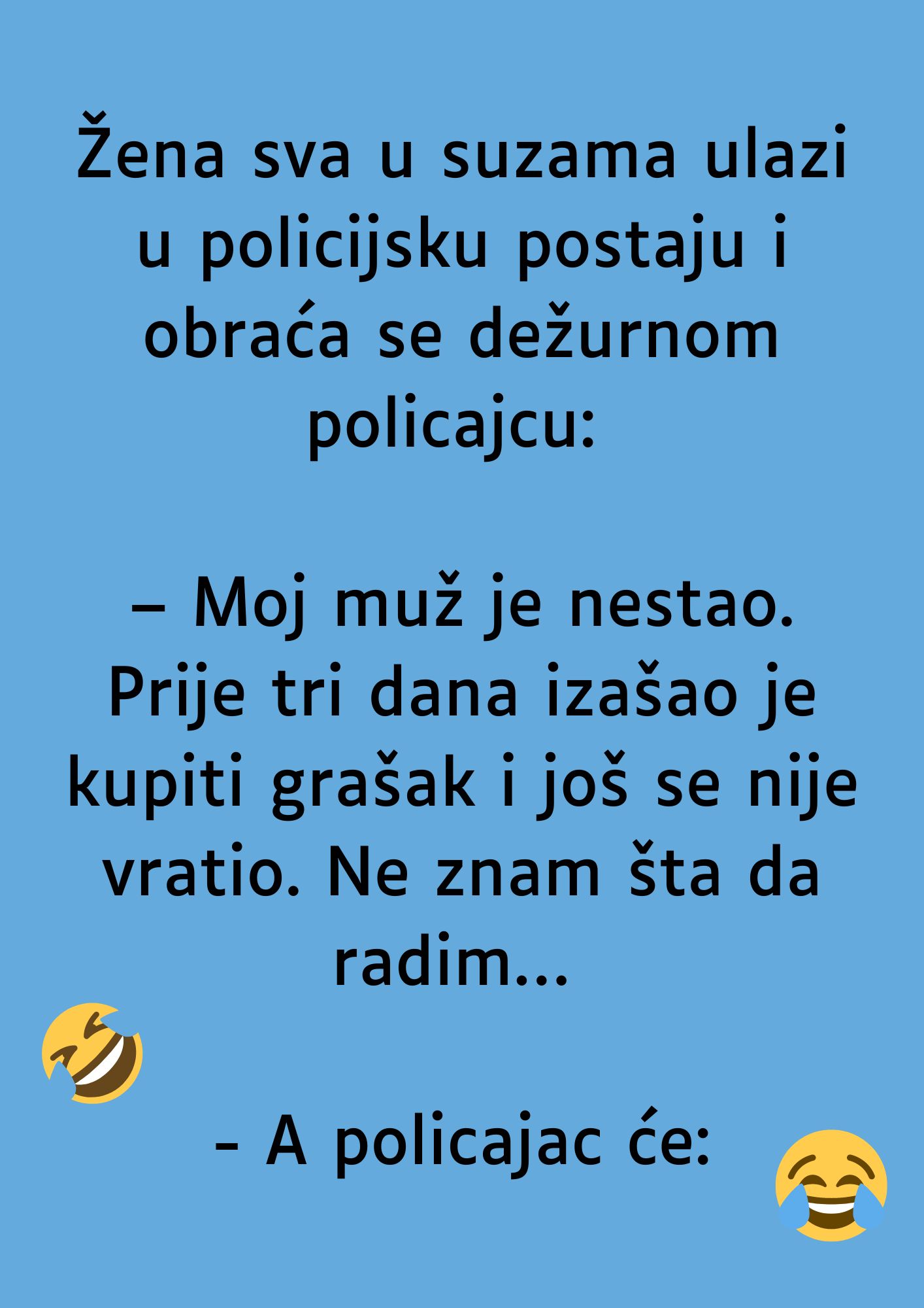 VIC DANA: Nestao joj muž