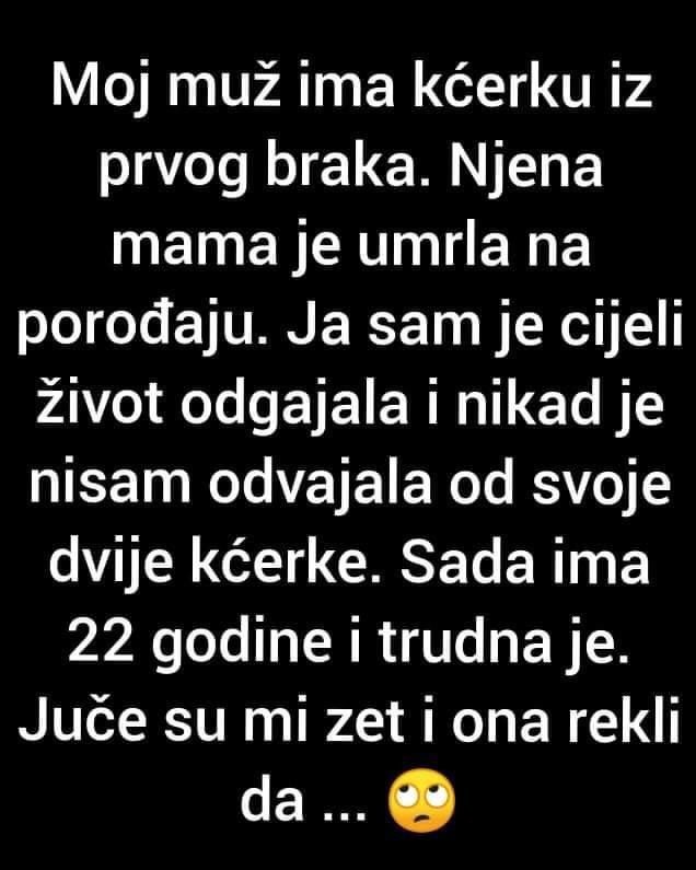 “Moj muž ima kćerku iz prvog braka…”