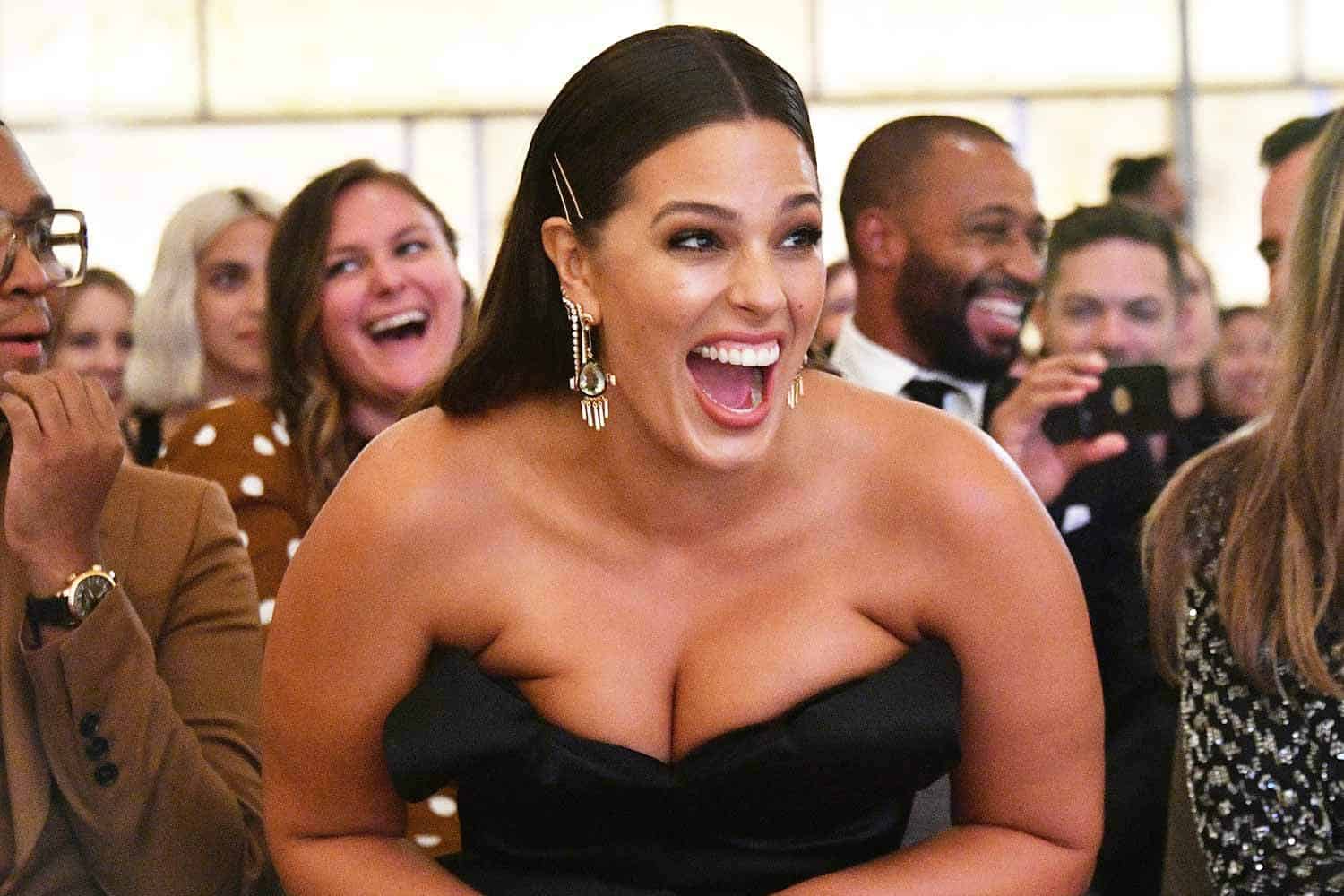 Ashley Graham Nip Slip