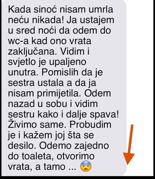 “Kada sinoć nisam umrla neću nikada…”