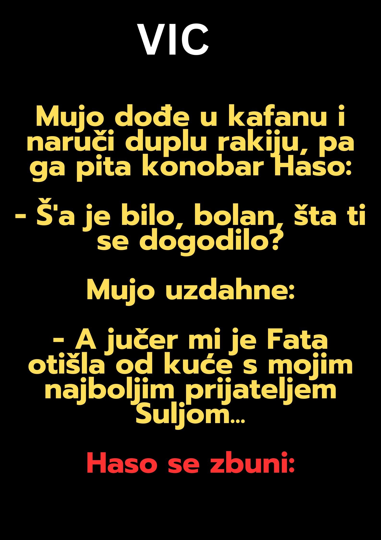 VIC: Fata pobjegla | Balaševizam