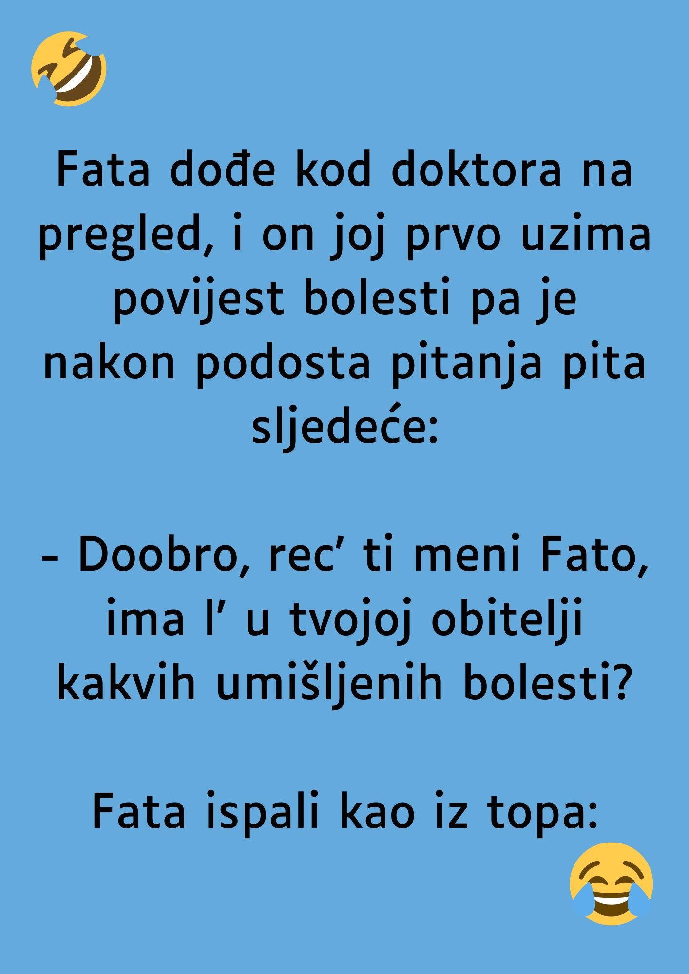 VIC DANA: Fata na pregledu